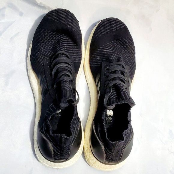 Adidas Ultraboost X Core Running Sneakers BB6162 Black Carbon Women's Size 10 - Picture 9 of 10